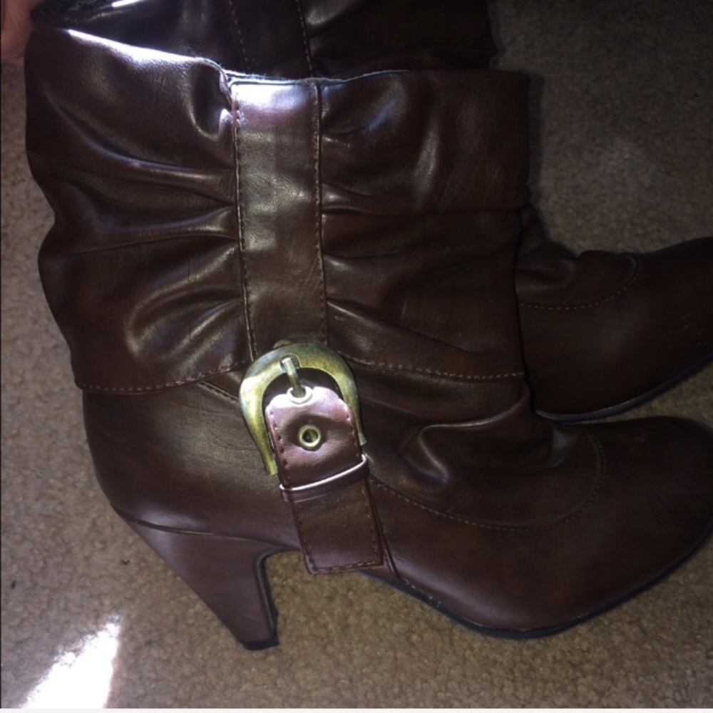 Brown boots